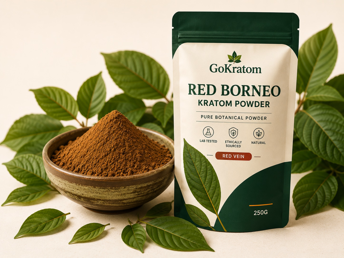 Red Borneo Kratom Powder